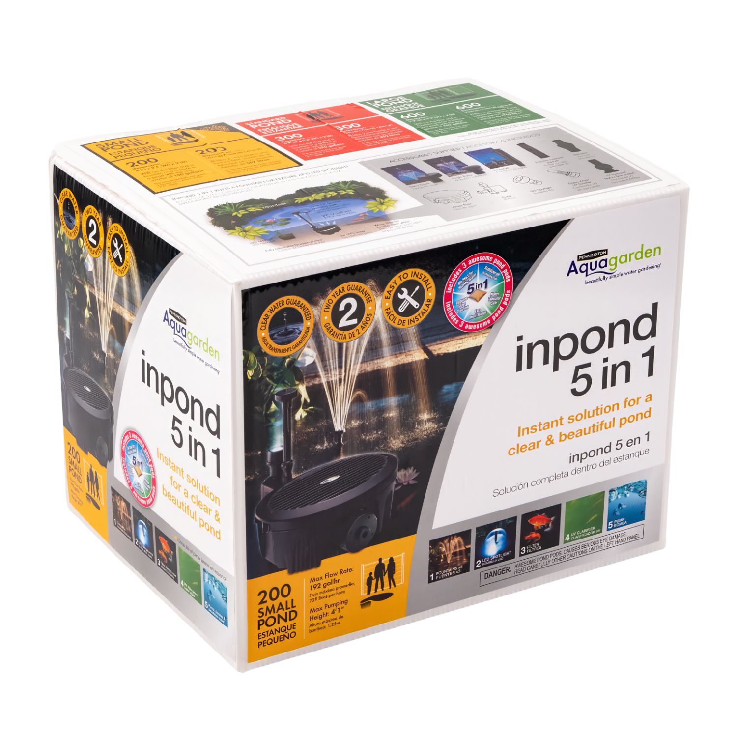 Inpond 5 in 1 200 Pennington Aquagarden