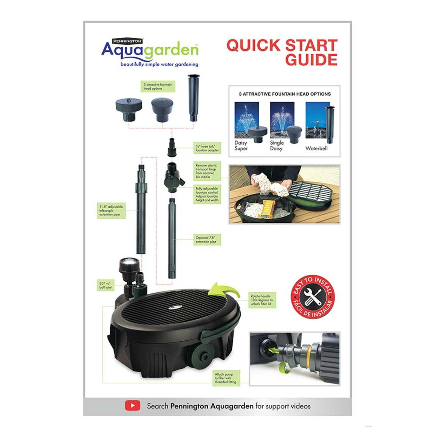 Inpond 5 in 1 300 Pennington Aquagarden