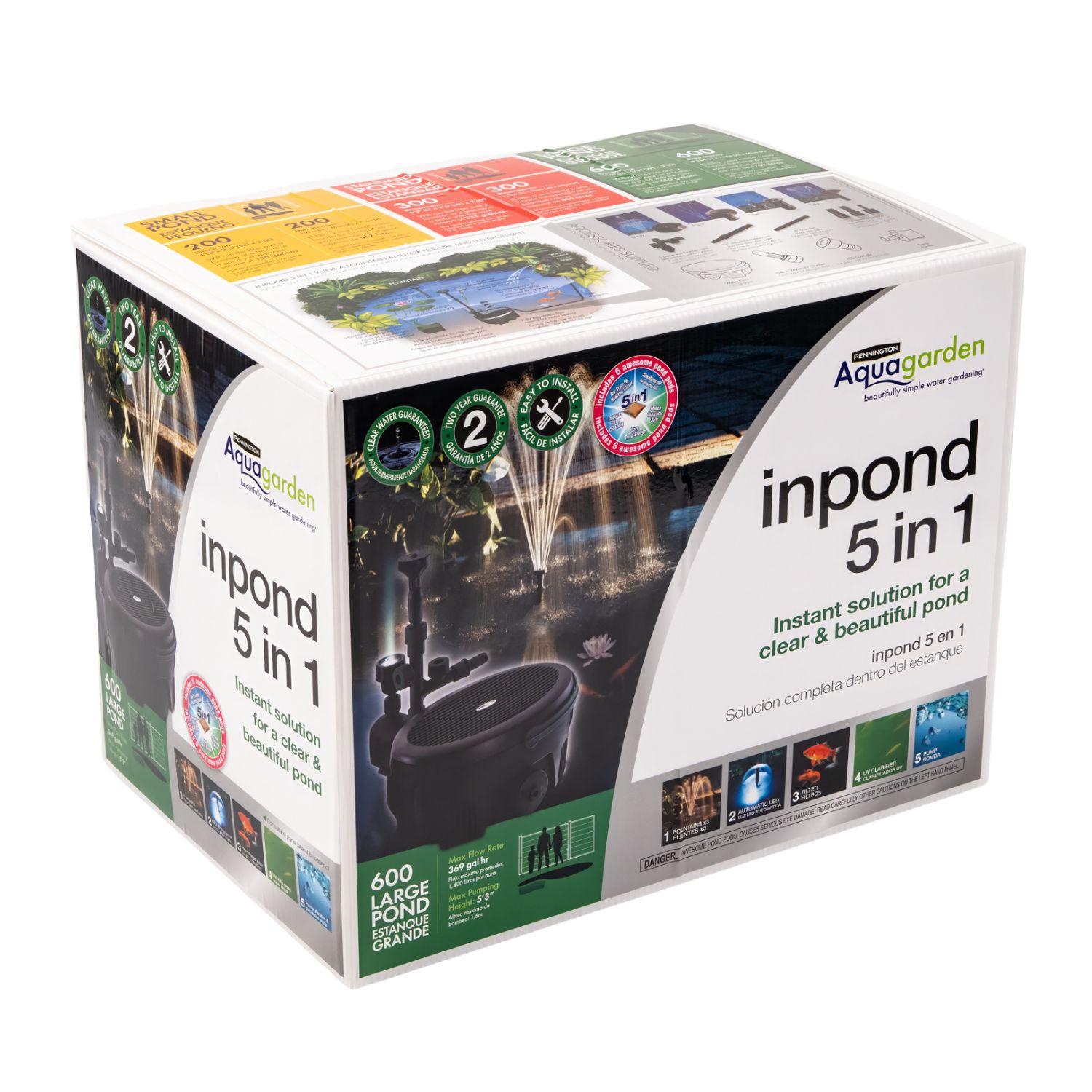 Inpond 5 in 1 600 Pennington Aquagarden