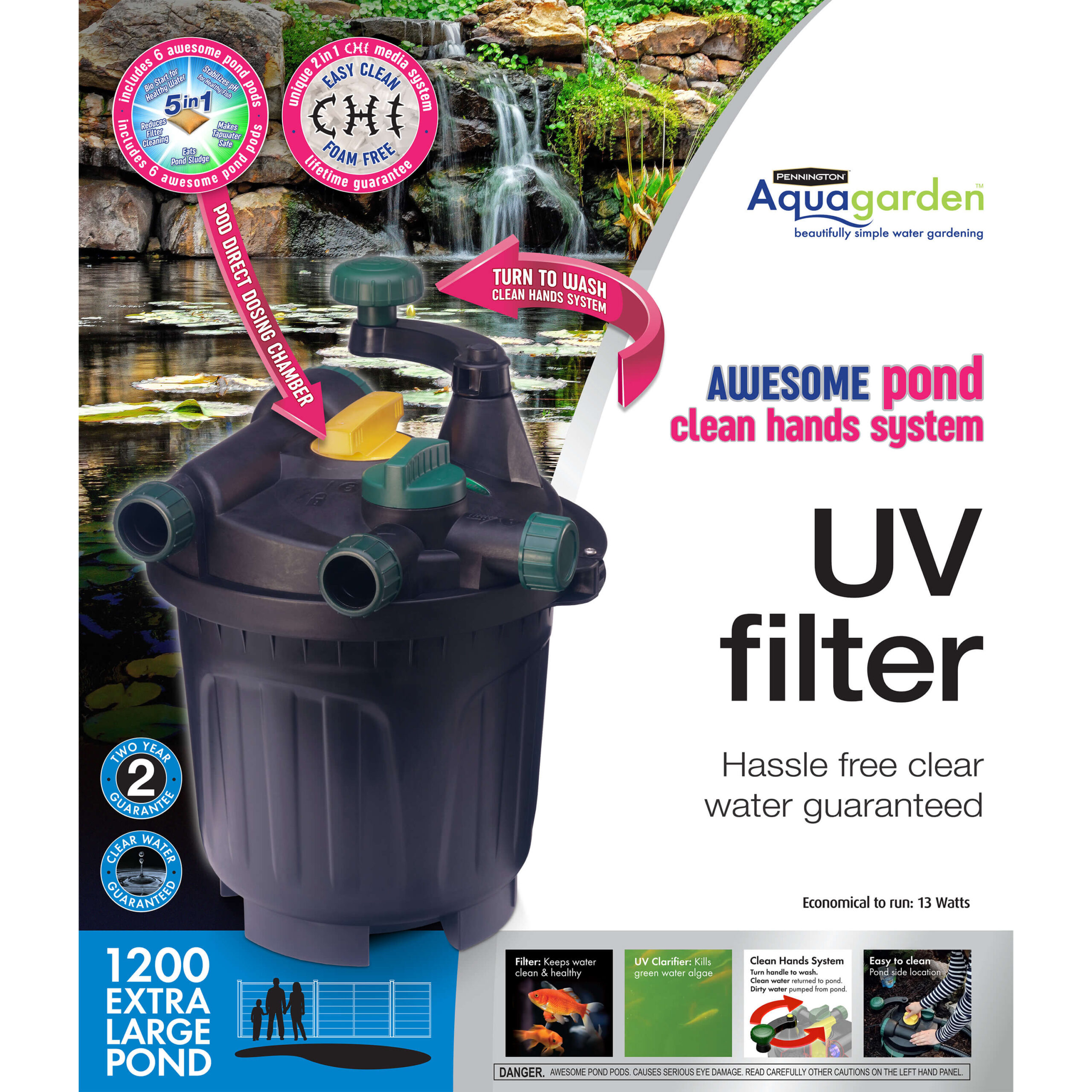 Awesome Pond UV Filter 1200 Pennington Aquagarden