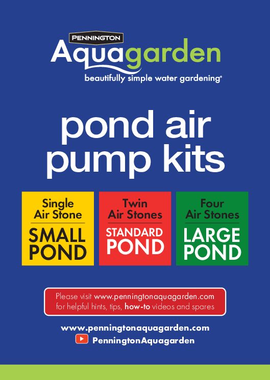 Pond Air Pump Kit Single Air Stone instruction manual